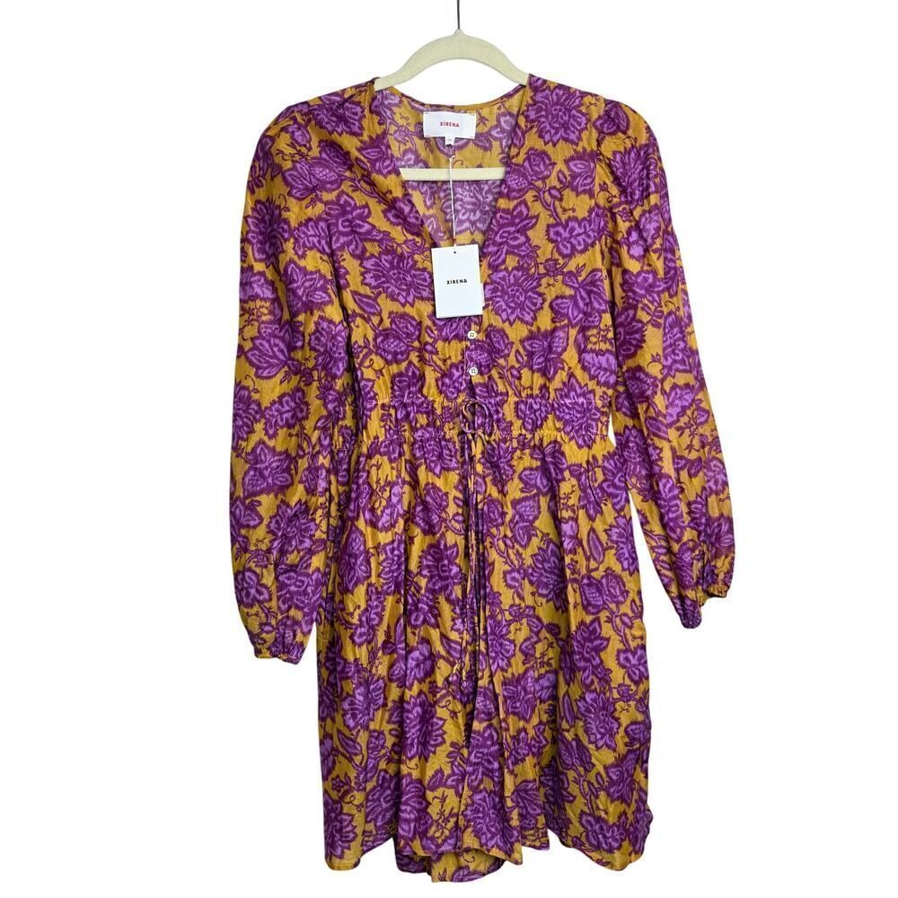 Xirena Kiara Dress in Golden Plum NWT Sz. XS